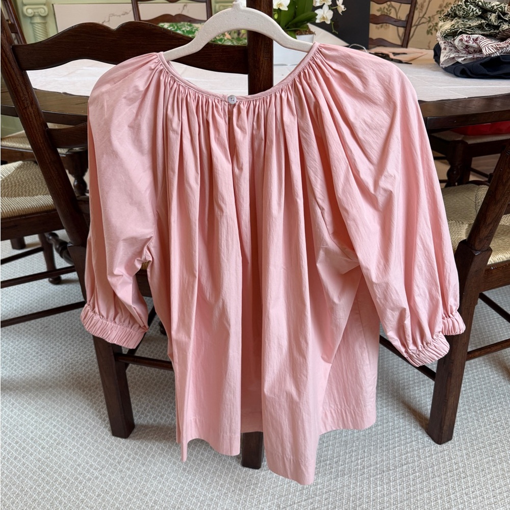 NWOT Tuckernuck Pomander Place Rosewater Larissa Blouse - Picture 4 of 5